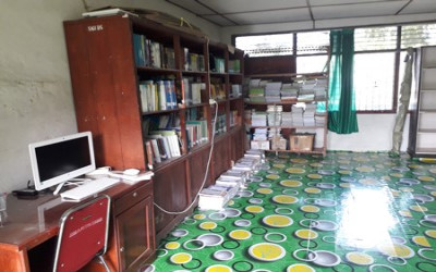 Perpustakaan SMAS Darussaadah Glumpang Tiga Kabupaten Pidie