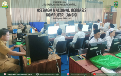 SMAS Darussa’adah Glumpang Tiga Sukses Gelar ANBK 2025